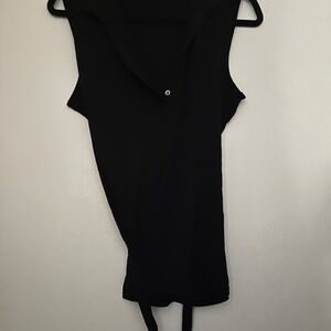 Banana Republic LOT OF 2 black SL stretch jersey tops